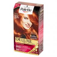 Deluxe Oil-Care Color farba do włosów trwale koloryzująca z mikroolejkami 562 Intensywna Lśniąca Miedź