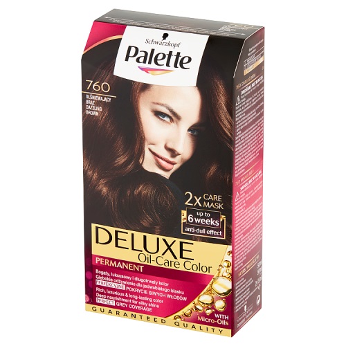 Schwarzkopf Palette Deluxe trwała farba do włosów odcień 4-65 Dazzling Brown 1 szt.