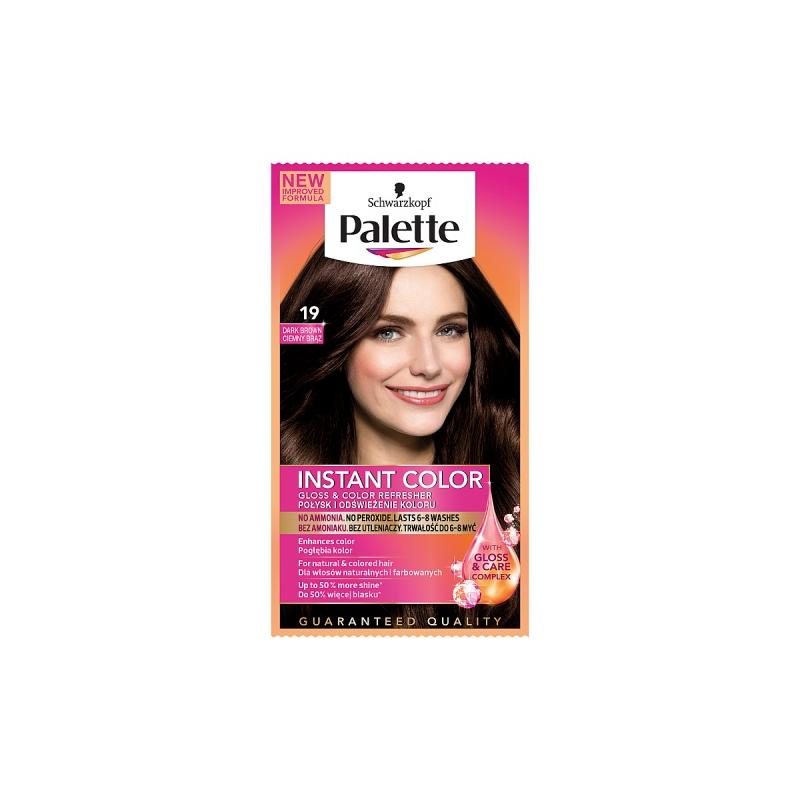 Instant Color szamponetka koloryzująca do włosów 19 Ciemny Brąz 25ml Instant Color szamponetka koloryzująca do włosów 19 Ciemny Brąz 25ml