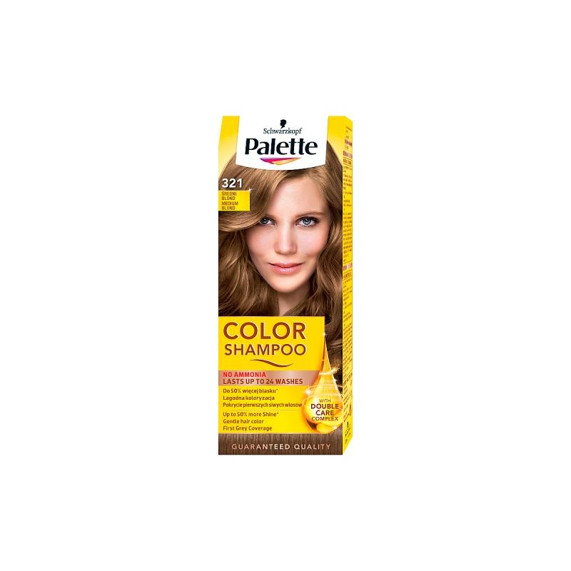 Color Shampoo szampon koloryzujący do 24 myć 321 Średni Blond Color Shampoo szampon koloryzujący do 24 myć 321 Średni Blond