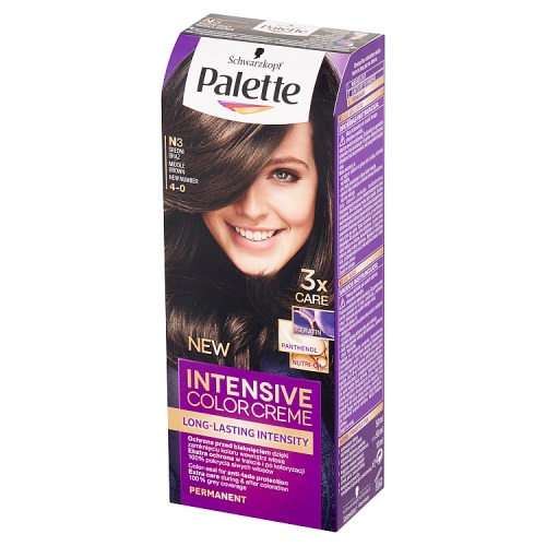 Schwarzkopf Palette Intensive Color Creme trwała farba do włosów odcień 4-0 N3 Medium Brown 1 szt.