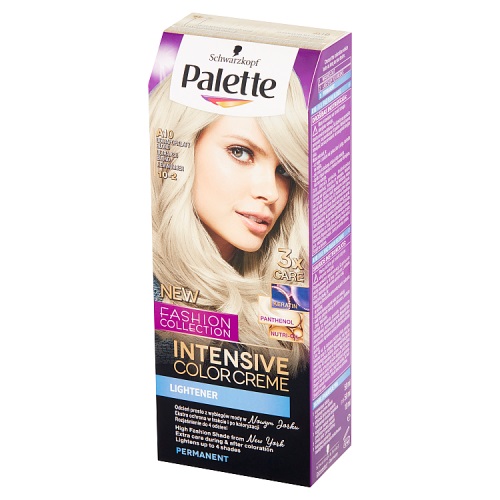 Schwarzkopf Palette Intensive Color Creme trwała farba do włosów odcień 10-2 (A10) Ultra Ash Blonde 1 szt.