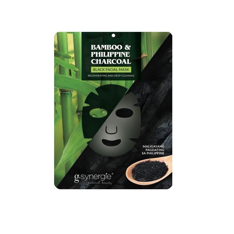 Regenerating And Moisture Black Facial Mask Bambus & Filipiński Węgiel Drzewny 25ml