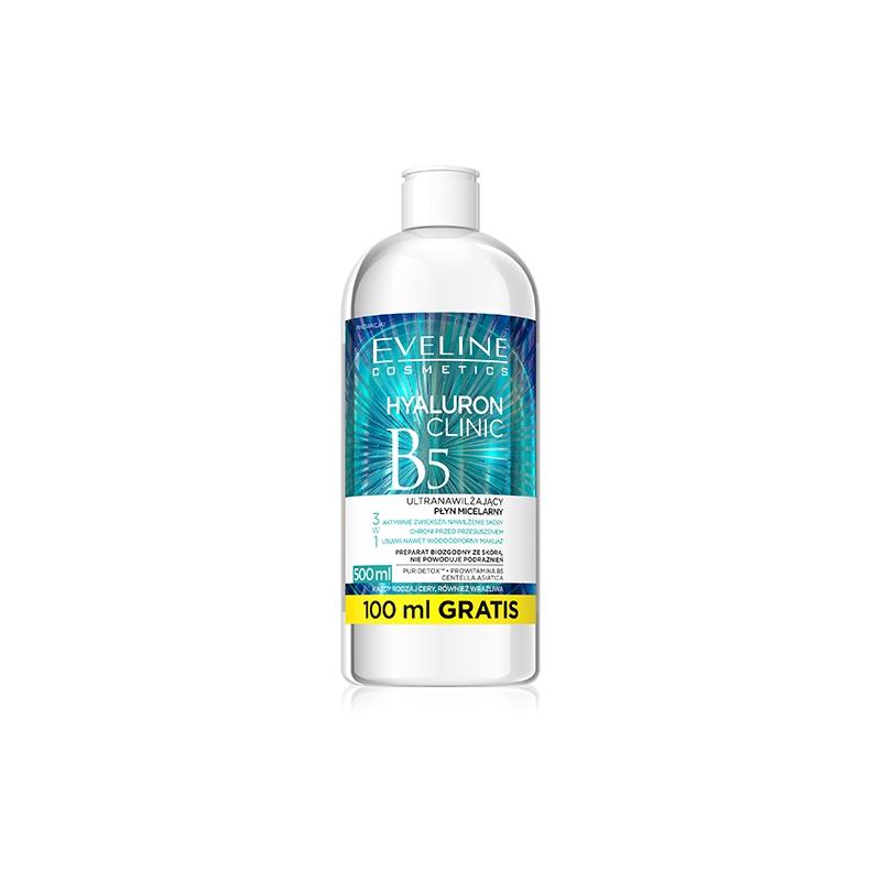 Hyaluron Clinic B5 ultranawilżający płyn micelarny 500ml Hyaluron Clinic B5 ultranawilżający płyn micelarny 500ml