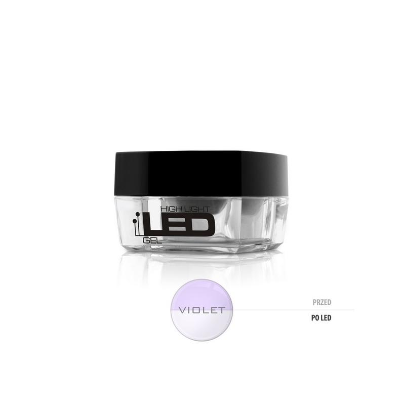 High Light Led Gel średniogęsty jednofazowy żel do paznokci Violet 4g High Light Led Gel średniogęsty jednofazowy żel do paznokci Violet 4g