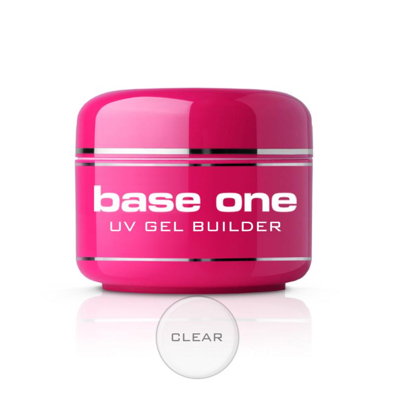 Base One Clear bezbarwny żel budujący do paznokci 30g Base One Clear bezbarwny żel budujący do paznokci 30g