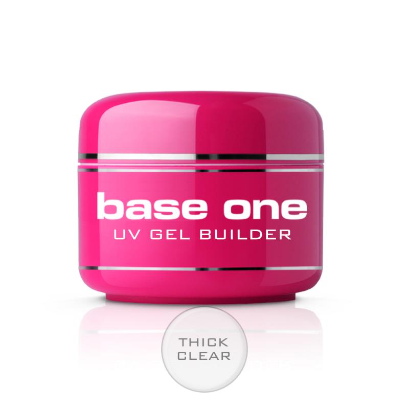 Base One Thick Clear bezbarwny żel budujący do paznokci 30g Base One Thick Clear bezbarwny żel budujący do paznokci 30g