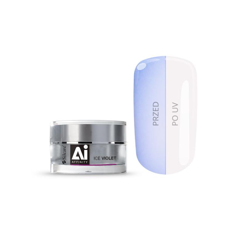 Gel Affinity średniogęsty jednofazowy żel do paznokci Ice Violet 15g Gel Affinity średniogęsty jednofazowy żel do paznokci Ice Violet 15g