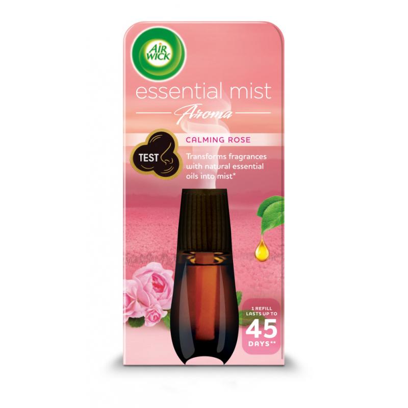 Essential Mist Aroma kojący wkład do automatycznego odświeżacza o zapachu róży 20ml