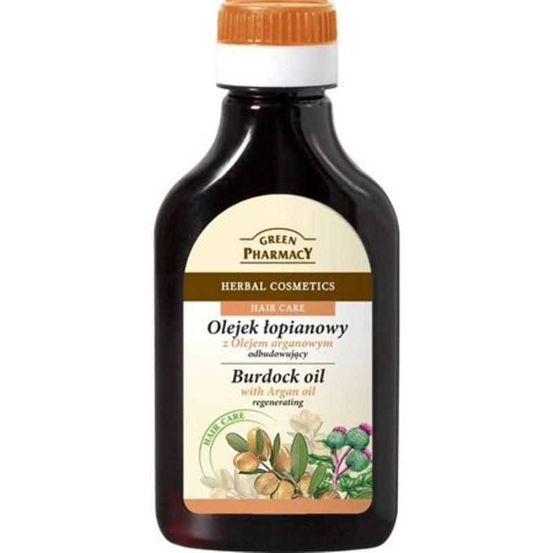 Burdock Oil olejek łopianowy odbudowujący Olej Arganowy 100ml Burdock Oil olejek łopianowy odbudowujący Olej Arganowy 100ml