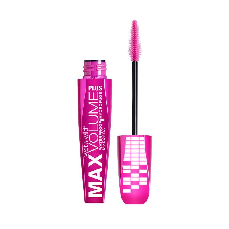 Max Volume Plus Waterproof Mascara tusz do rzęs zwiększający objętość wodoodporny Amp'D Black 8ml Max Volume Plus Waterproof Mascara tusz do rzęs zwiększający objętość wodoodporny Amp'D Black 8ml