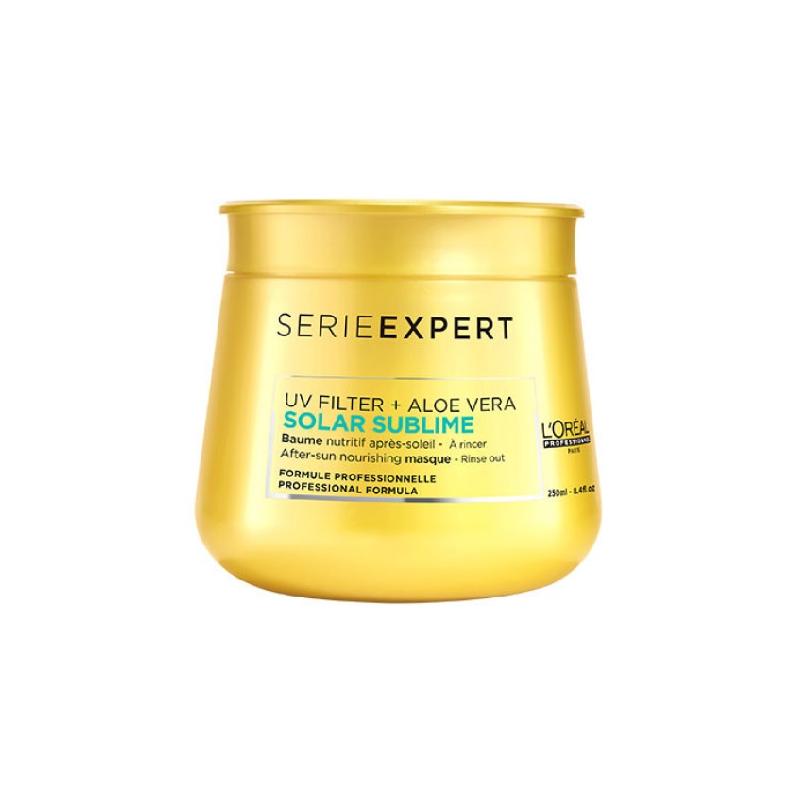 Serie Expert Solar Sublime After-Sun Nourishing Masque odżywcza maska do włosów po kąpieli słonecznej 250ml Serie Expert Solar Sublime After-Sun Nourishing Masque odżywcza maska do włosów po kąpieli słonecznej 250ml