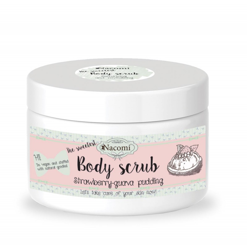 Body Scrub peeling do ciała Truskawkowy Pudding 200g