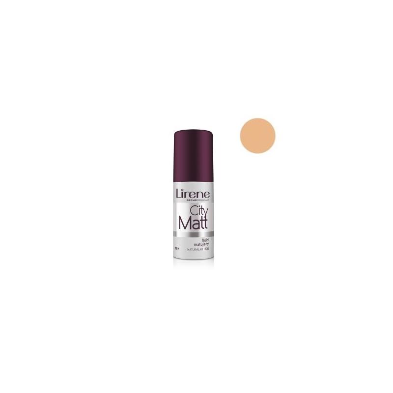 City Matt fluid matująco-wygładzający do twarzy 204 Naturalny 30ml City Matt fluid matująco-wygładzający do twarzy 204 Naturalny 30ml