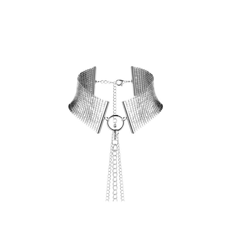 Bijoux Indiscrets - Désir Métallique Collar (srebrna)