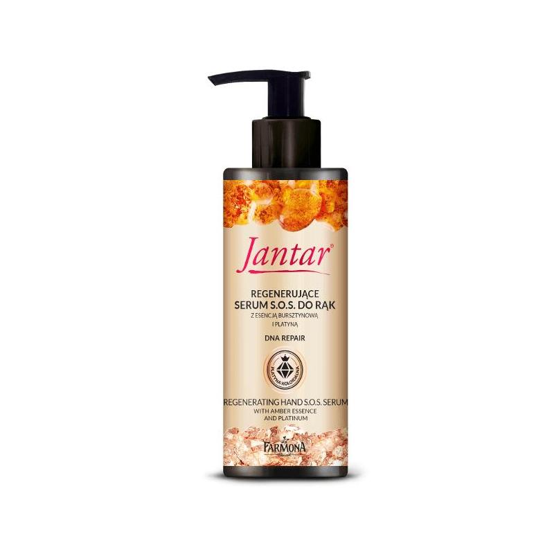 Jantar Moc Bursztynu regenerujące serum S.O.S. do rąk 100ml Jantar Moc Bursztynu regenerujące serum S.O.S. do rąk 100ml