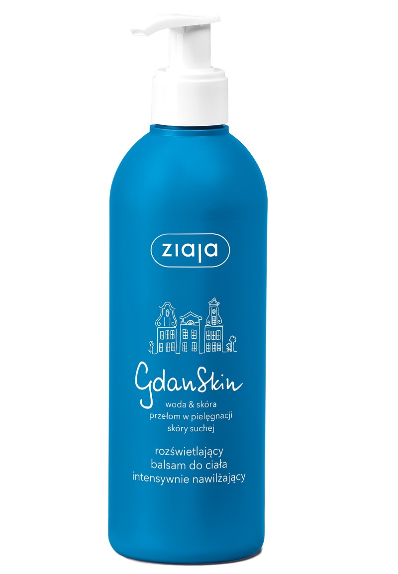 GdanSkin rozświetlający balsam do ciała intensywnie nawilżający 300ml