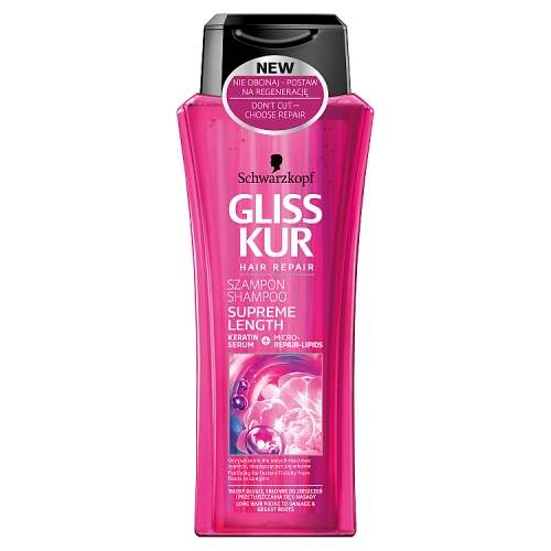 Schwarzkopf Gliss Supreme Length szampon ochronny dla długich włosów 250 ml