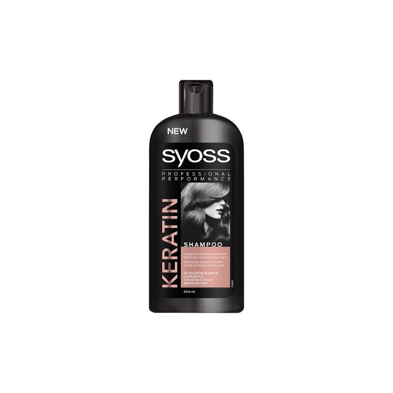 Keratin Shampoo szampon do włosów słabych i łamliwych 500ml Keratin Shampoo szampon do włosów słabych i łamliwych 500ml
