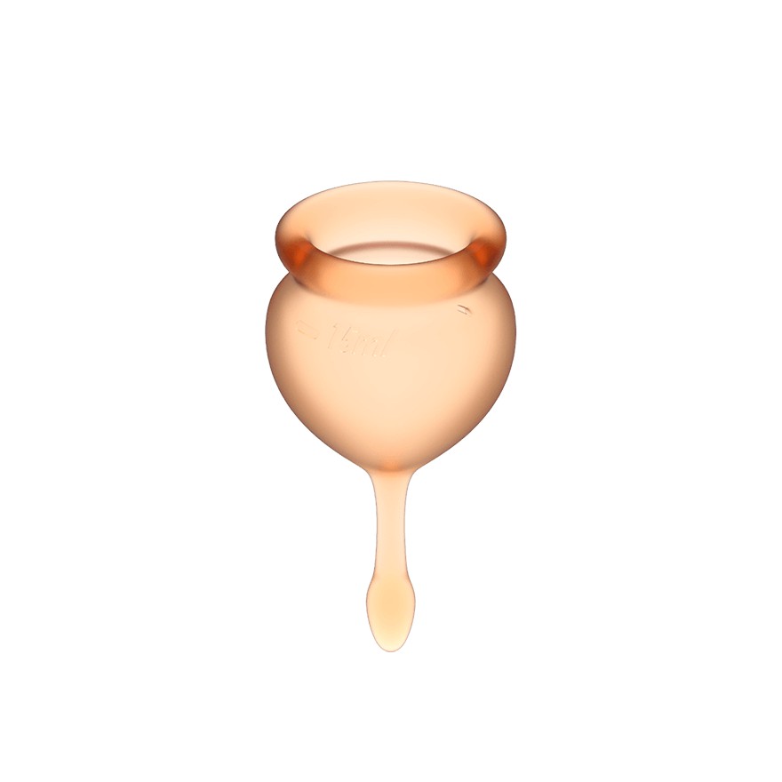 Feel Good Menstrual Cup Set Orange