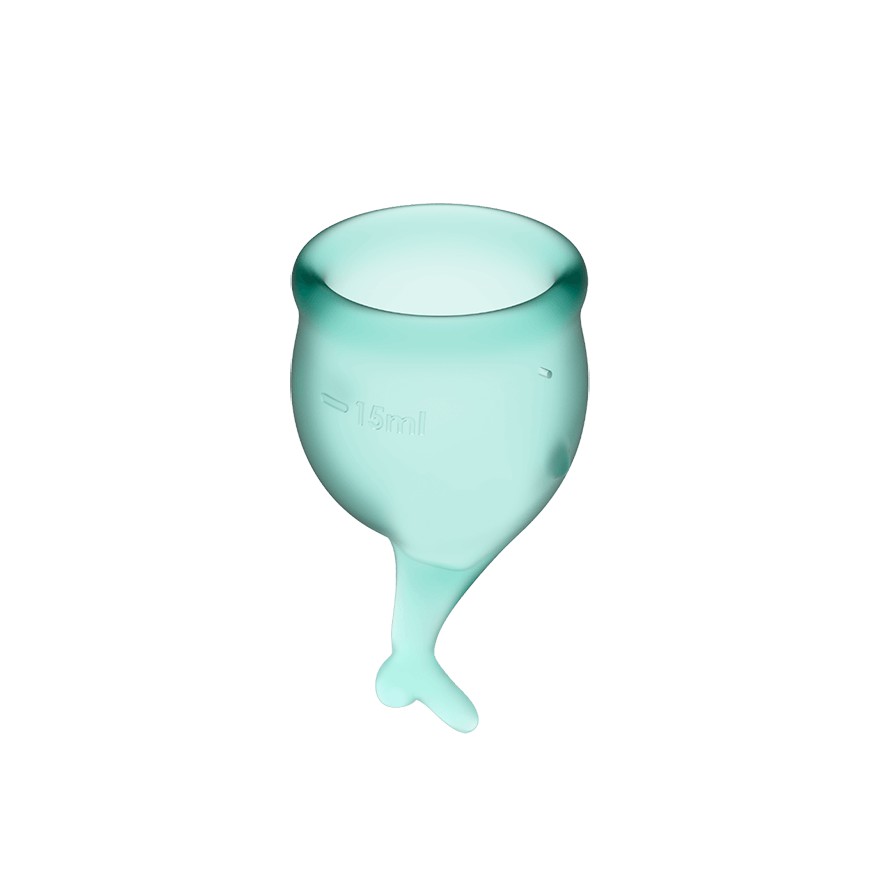 Feel Secure Menstrual Cup Set Dark Green