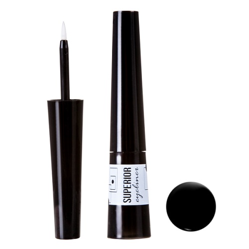 Superior Eyeliner wodoodporny eyeliner 03 Black 3ml