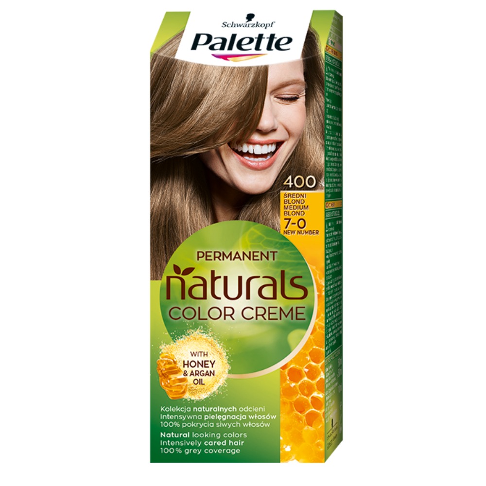 Permanent Naturals Color Creme farba do włosów trwale koloryzująca 400/ 7-0 Średni Blond