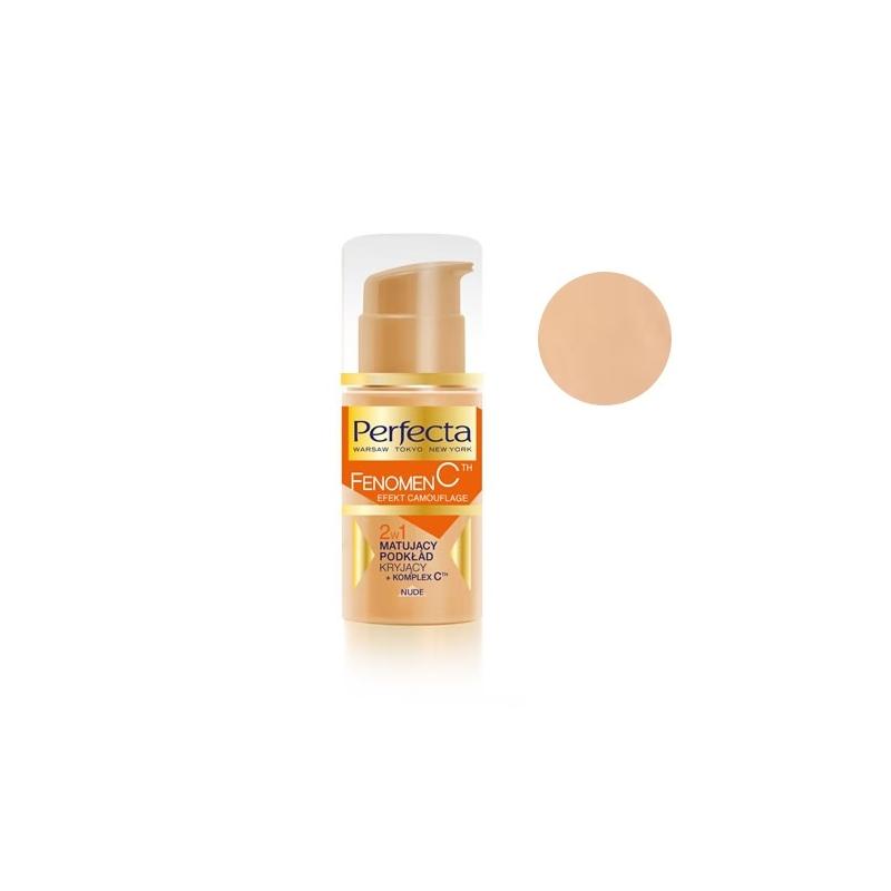 Make-Up Fenomen C matujący podkład kryjący + komplex C™ 01 Nude 30ml Make-Up Fenomen C matujący podkład kryjący + komplex C™ 01 Nude 30ml