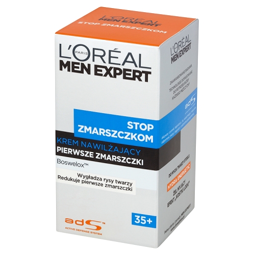 Men Expert Stop Zmarszczkom 35+ Krem nawilżający pierwsze zmarszczki 50ml